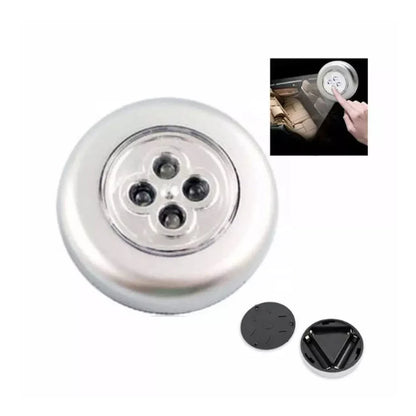 4 LED Battery-Powered Wireless Night Light Stick Tap Touch Lamp