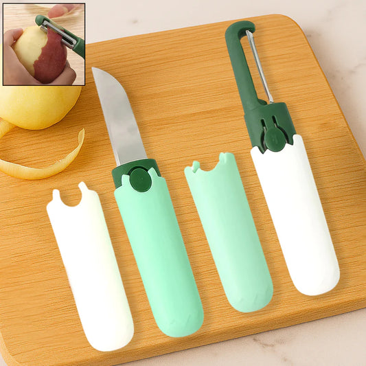 2-in-1 Multifunctional Knife and Peeler