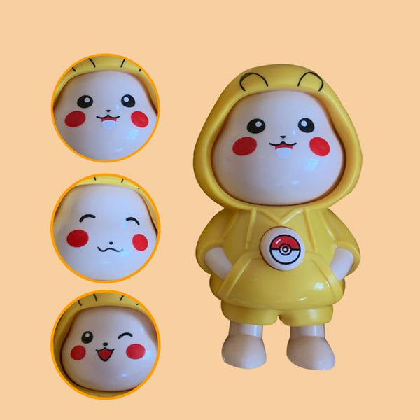 FACE CHANGING KEYCHAIN