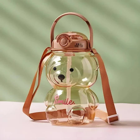 Teddy Cartoon Designer Water Bottle